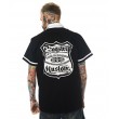 Dragstrip Clothing Mens Bowling Shirt Route 66 